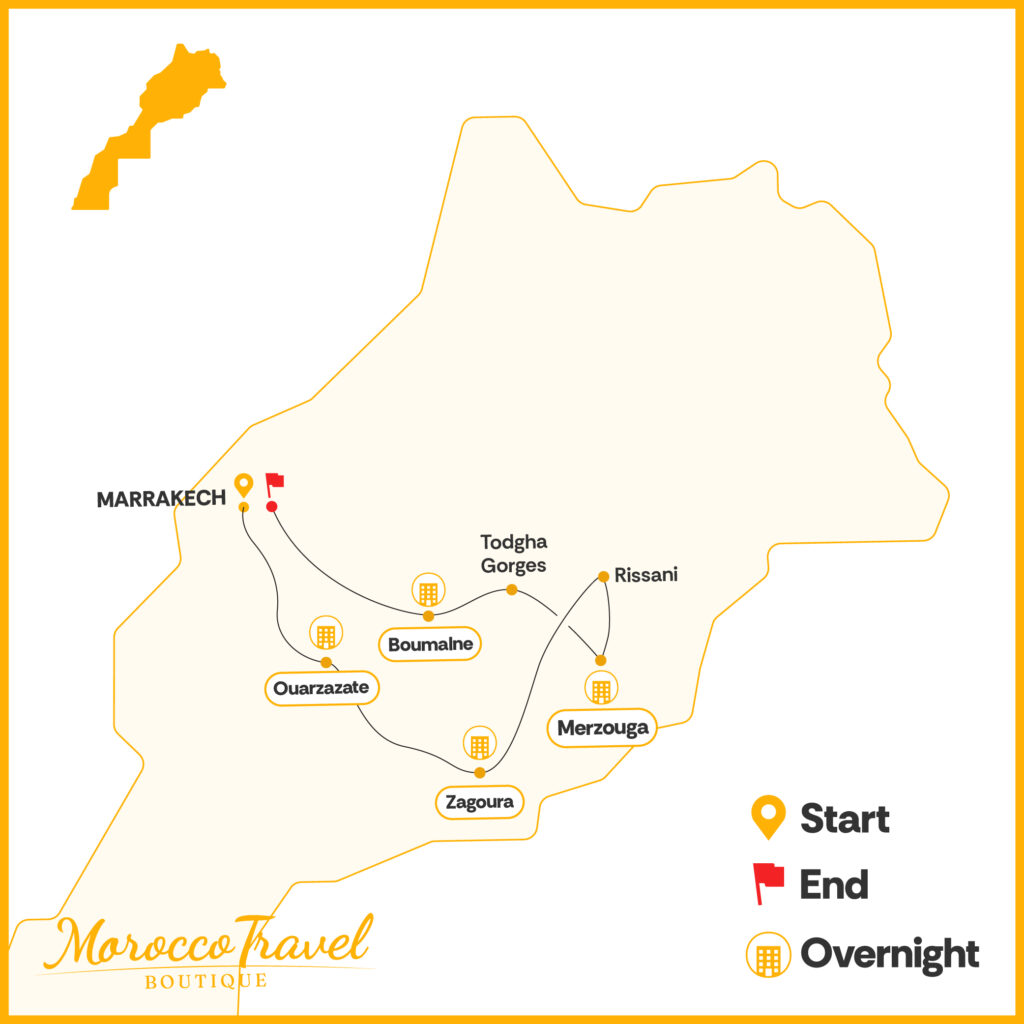 6 Days Marrakech Desert Tour