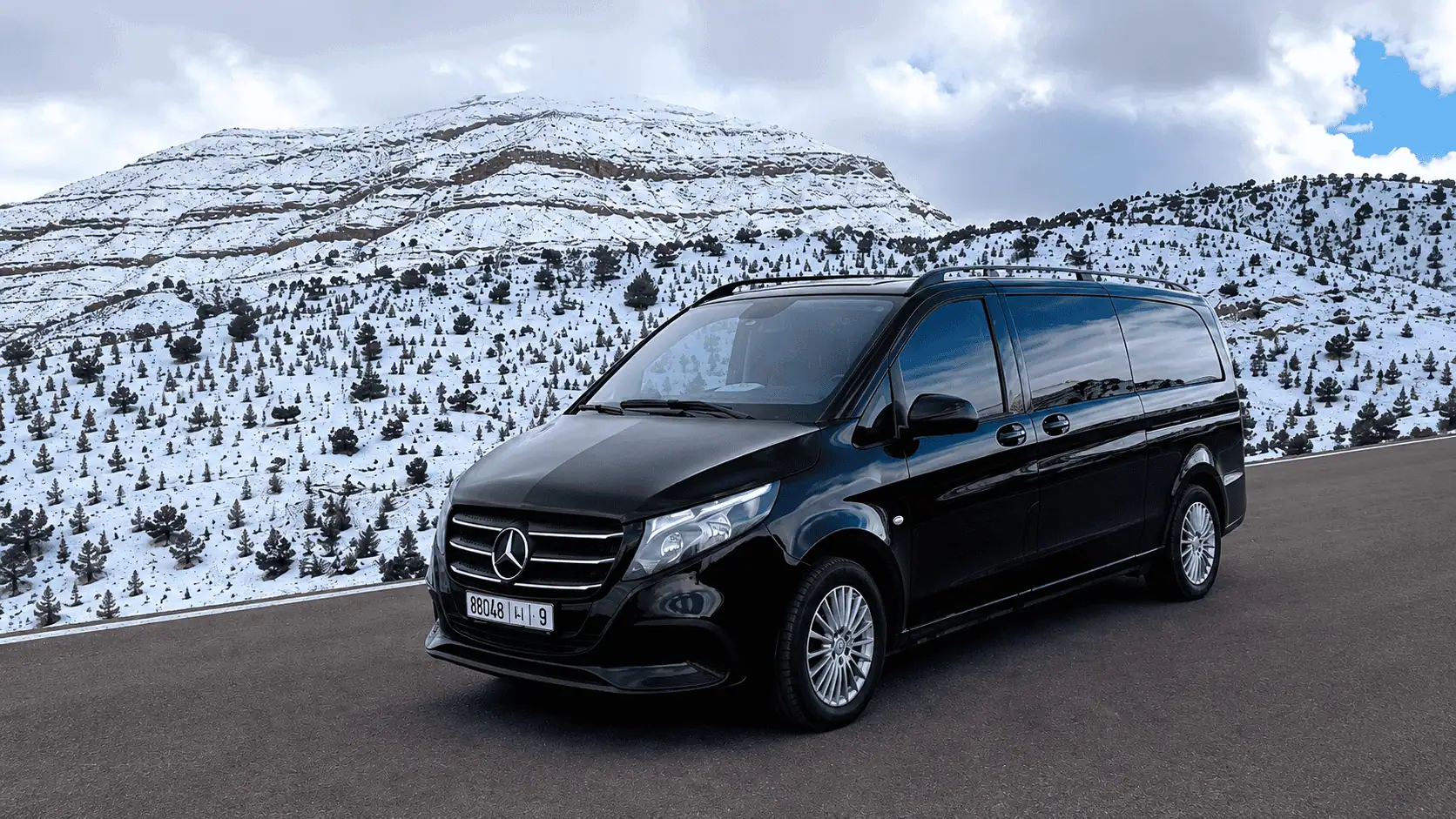 Mercedes for morocco tour transport